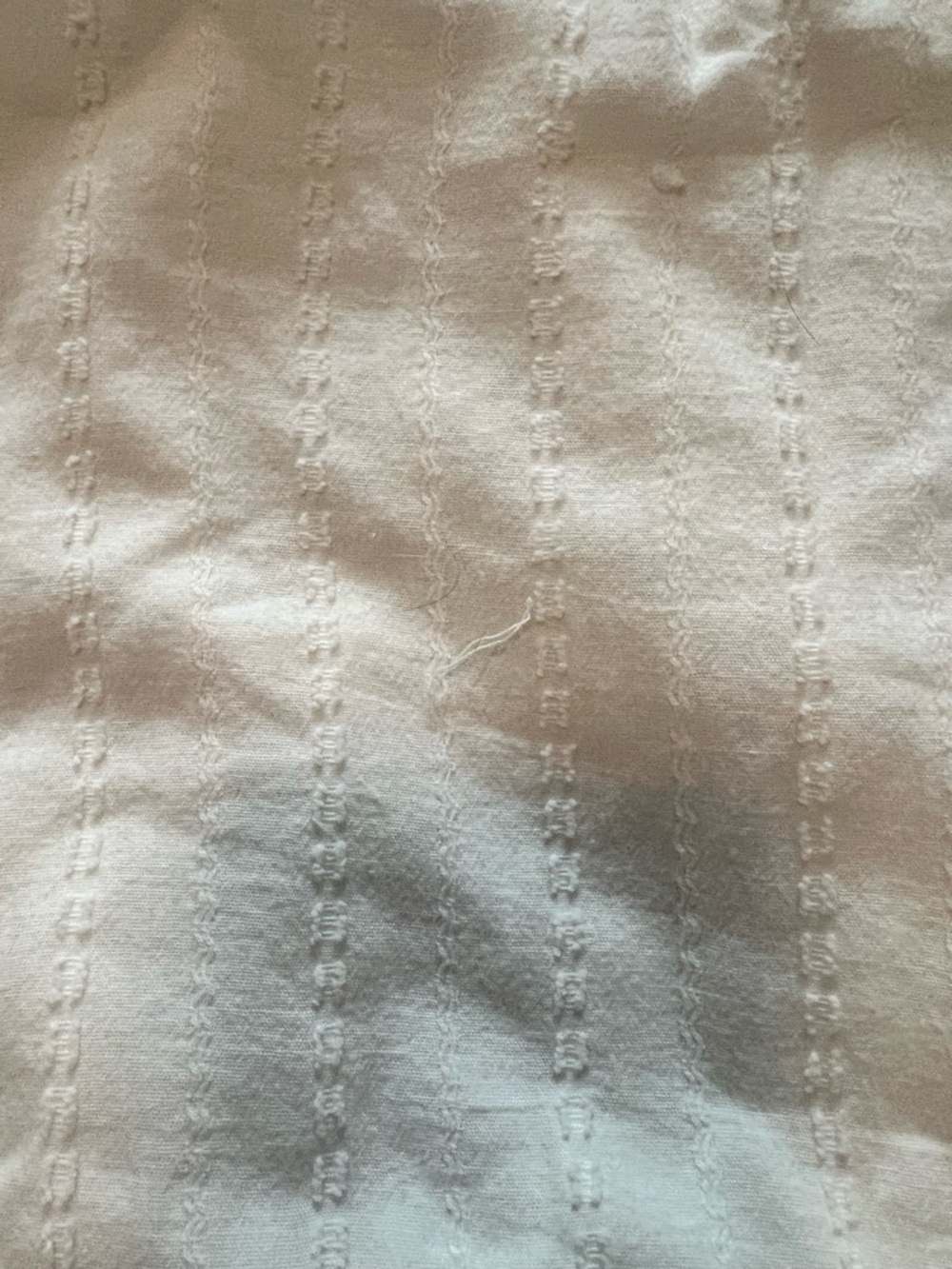 Madewell Cream Square-Neck Tie Back Dress - Picture 7 of 9